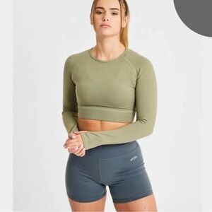 AYBL Long Sleeve Crop Top